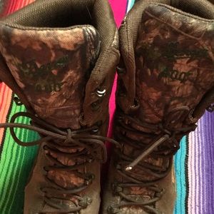 Womens Danner boots size 8 camo